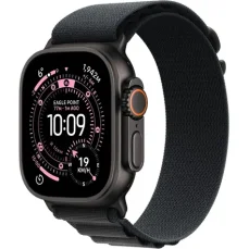 Apple Watch Ultra 3 (2025) GPS+Cellular 49mm Černé titanové tělo - Černý alpský tah (M) / 145-190mm (MF0V4QC/A)