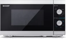SHARP YC-MG01ES stříbrná / Mikrovlnná trouba / gril / 800W / 20L (YC-MG01ES)
