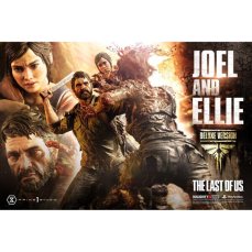 Socha The Last of Us Part I Ultimate Premium Masterline Series Statue Joel & Ellie Deluxe Bonus Vers