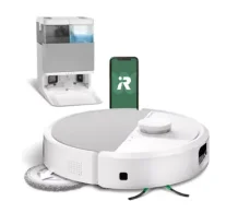 iRobot Roomba PLUS 505 Combo + AutoWash dock biela / Robotický vysávač / WiFi / vysávanie  mopovanie / 5000 mAh (N185240)