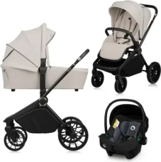 Lionelo Kočík kombinovaný Mika PLUS 3v1 Beige Sand (LO-MIKA PLUS 3IN1 BEIGE SAND)