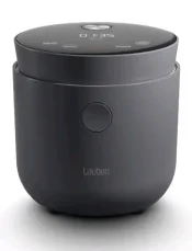 Lauben Low Sugar Rice Cooker 1500AT černá / Rýžovar / 1.5L / 6 programů / časovač / udržování teploty / dotykový displej / doprodej (LBNRCD1500AT)