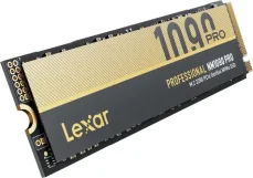 Lexar NM1090 Pro 1TB zlatá / SSD / M.2 2280 / PCIe Gen 5 NVMe / čtení: 14 000 MB/s / zápis: 10 000 MB/s (LNM109P001T-RNNNG)