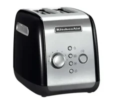 KitchenAid 5KMT221EOB černá / Toaster / 2tousty / nerez (5KMT221EOB)