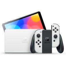 Konzole Nintendo Switch OLED bílý + Super Mario Bros. Wonder + 12M NSO