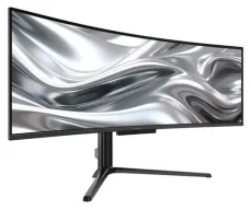 49" LC-Power LC-M49QCO čierna / Monitor / QD-OLED / 5120x1440 / 144 Hz / 1800R / DP+HDMI / USB-C (LC-M49QCO)