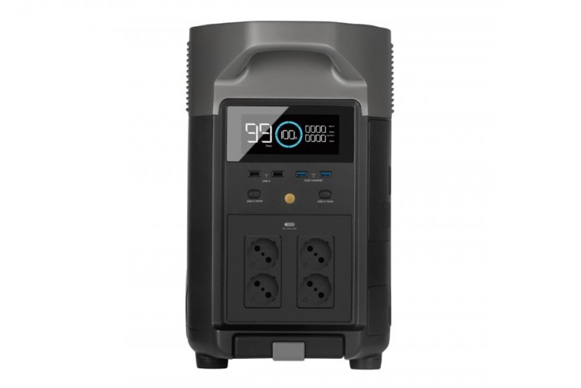 EcoFlow Delta Pro + 2x 400 W solárny panel (1ECO3603-SP4)