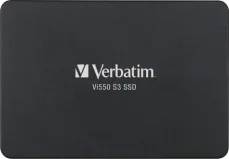 Verbatim Vi550 S3 512GB / SSD / 2.5" / SATA III / 3D NAND / R: 560MBs / W:535MBs / IOPS R: 75413 W:86756 / MTBF 2mh / 3y (49352)