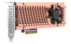 QNAP QM2-2P-344A / Rozšiřující karta pro disky SSD M.2 22110  2280 (QM2-2P-344A)
