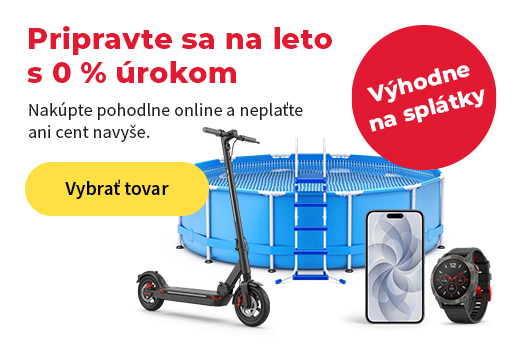 Pripravte sa na leto s 0 % úrokom