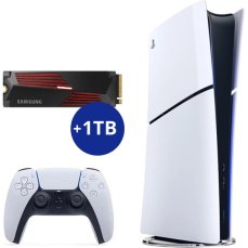 PlayStation 5 Digital Edition (verze slim) + 1TB SSD