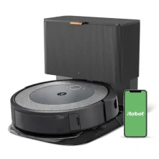 iRobot Roomba Combo i5+ sivá / Robotický vysávač / WiFi / BT / vysávanie  mopovanie / čistiaca stanica /1850 mAh (i557840)