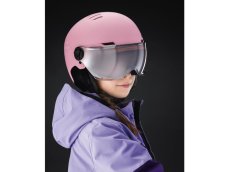 Helma Uvex ROCKET JUNIOR VISOR 2025/26, pink confetti mat Velikost: 54-58 cm | M