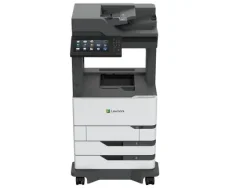 Lexmark MX822ade / čb laserová multifunkce / A4 / 1200x1200dpi / 52ppm / 2048MB / dup / LAN / USB (25B2010)