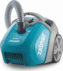 Zelmer ZVC3501T Antek modrá / Vreckový vysávač / 900 W / 76 dB / 3.5 l / 8.8 m rádius (ZVC3501T Antek)