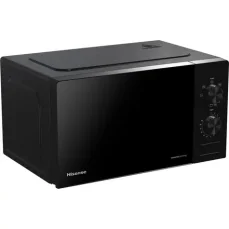 Hisense H20MOBP1G černá / Mikrovlnná trouba s grilem / 700-800W / 20l / 5 stupňů výkonu (741470)