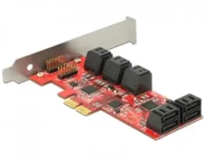Delock PCI Express Card gt; Internal SATA 10 x 6 Gbps – nízka profilová forma factor (89384)