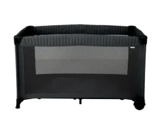 Little Dutch Postieľka cestovná Grey / od narodenia až do 36 mesiacov (max. 15 kg) (7035.GREYLD)