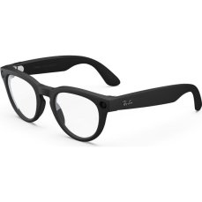 Meta RAY-BAN Headliner Gen2 (Štandardné) inteligentné matné okuliare (priehľadné šošovky) čierne