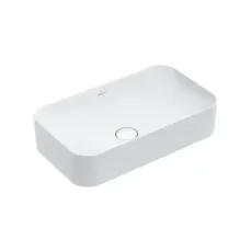 Villeroy  Boch Finion - Umyvadlo na desku bez přepadu, 60x35 cm, s CeramicPlus, alpská bílá (414361R1)