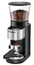 Rommelsbacher EKM 500 černá / Mlýnek na kávu / 160 W / kapacita 400 g / kónický mlýnek / integrovaná váha (EKM 500)