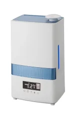 Guzzanti GZ 986B biela / Zvlhčovač vzduchu / 30W / 4.5 L / až do 40 m2 / LED displej / 4 úrovne výkonu / ionizácia (GZ 986B)