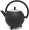 Bredemeijer Saturn Konvička na čaj černo-chromová / 1.2 l / nerez (111003)