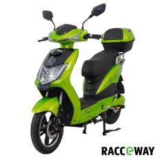 Elektroskútr RACCEWAY® E-FICHTL®, sv.zelený-metalický s baterií 12Ah Výkon (W): 250