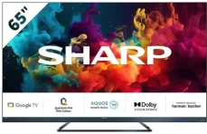 65" SHARP 65FQ5EA černá / 3840 x 2160 / QLED / HDMI / USB / Wi-Fi / DVB-TT2CSS2 / repro 30W (65FQ5EA)
