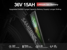 SAMEBIKE baterie pro model RS-A01 Pro 15Ah