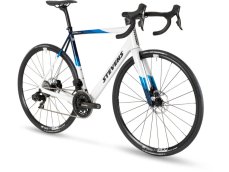 STEVENS Izoard Pro Disc Carrara White Blue - 56 cm