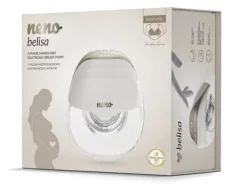 Neno Belisa Twin béžová / Odsávačka mateřského mléka / bezdrátová / hands-free / 3 fáze sání / LCD displej (NENO BELISA TWIN)