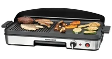 Rommelsbacher BBQ 2003 černá-nerezová / Elektrický stolní gril / 1900 W / 2 grilovací zóny / nepřilnavý povrch (BBQ 2003)