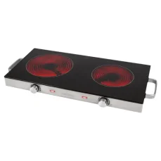 ProfiCook DKP 1211 nerez / indukční vařič / 2 topné desky / 2800W / regulace výkonu (4006160012118)