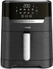Tefal Easy Fry  Grill EY505815 / Horkovzdušná fritéza 2v1 / 1550W / objem 4.2l / 80-200°C / 8 programů (EY505815)