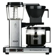 Moccamaster KBG 741 strieborná / Kávovar na prekvapkávanú kávu / 1520 W / 1.25 l (Silver Brushed Select)