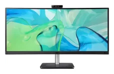 34" Acer CB343CURD černá / Monitor / IPS / 3440x1440 / 60Hz / 4ms / HDMI+DP+USB-C / Kamera (UM.CB3EE.D02)