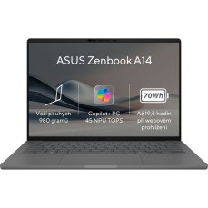 ASUS Zenbook A14  šedý