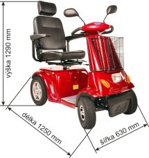 Selvo 4800 Elektrický invalidní vozík