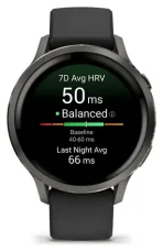 Garmin Venu 4 41 mm čierna / Chytré hodinky / 1.2 "AMOLED / GPS / Wi-Fi / 5 ATM (010-03013-02)
