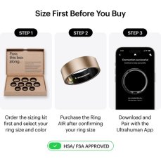 Ultrahuman Ring AIR chytrý prsten vel. 13 Rose Gold