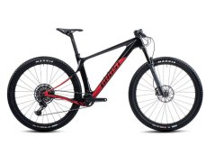 GHOST Lector Universal Raw Carbon Gloss/Red Matt - S