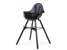 Childhome Židlička 2v1 Evolu 2 Black / od 6 měsíců do 6 let (CHEVOCHBL)