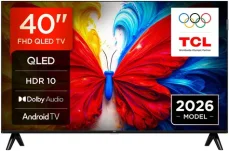 40" TCL 40S5L černá / Televize / QLED / Full HD / Android TV / Wi-Fi / BT / DVB-T2/C/S2 (40S5L)