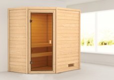 Interiérová finská sauna 195 x 145 cm Dekorhome
