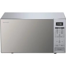 Sharp RBG232TM strieborná / Mikrovlnná rúra / gril / 900W / 23L (4974019221298)