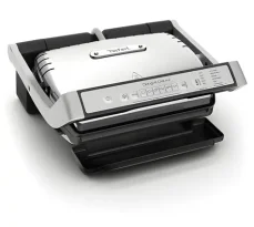 Tefal Optigrill Elite GC707D stříbrná/černá / Kontaktní gril / 2000 W / 6 programů