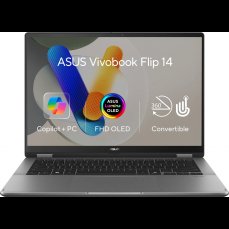 ASUS Vivobook 14 Flip TP3407SA-OLED021W Matte Gray kovový