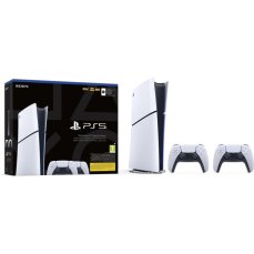 PlayStation 5 Digital Edition 825GB + DualSense Wireless Controller bílý