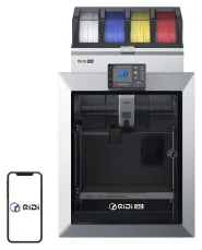 QiDi Q2 Combo / 3D tiskárna / FDM / 270 x 270 x 256 mm / rychlost 600 mm/s / Wi-Fi (Q2 Combo)